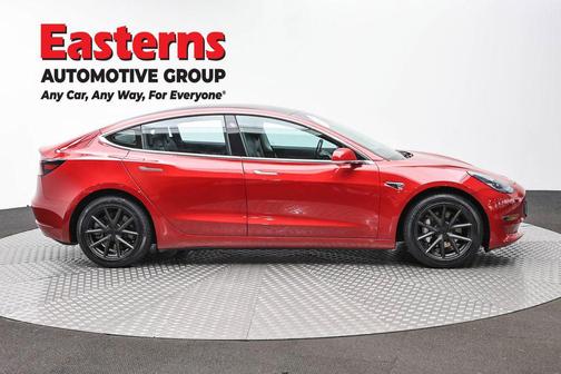 Red Multi-Coat 2018 Tesla Model 3 Long Range