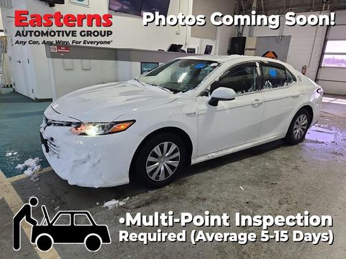 Super White 2020 Toyota Camry LE