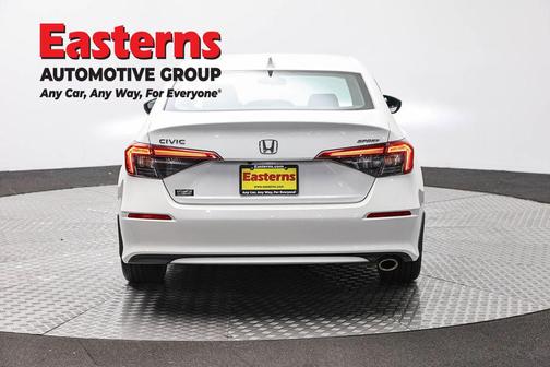 Platinum White Pearl 2024 Honda Civic Sport
