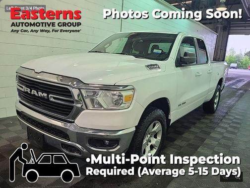 Bright White Clearcoat 2021 RAM 1500 Big Horn/Lone Star
