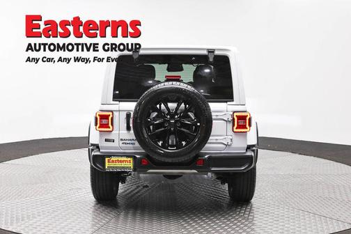 Bright White Clearcoat 2025 Jeep Wrangler 4xe Sahara