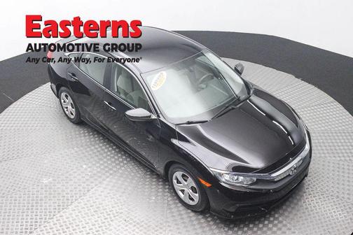 Crystal Black Pearl 2018 Honda Civic LX