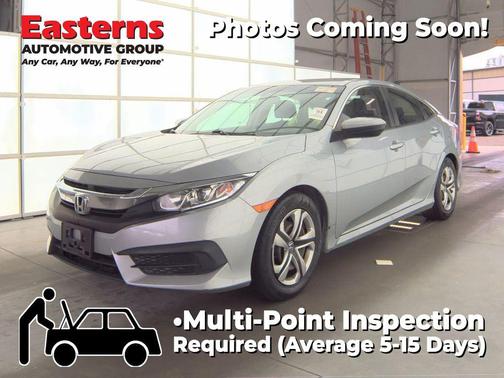 Lunar Silver Metallic 2017 Honda Civic LX
