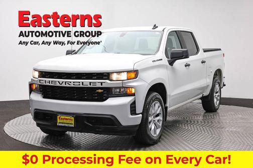 Summit White 2019 Chevrolet Silverado 1500 Custom