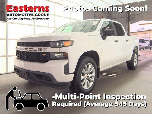 Summit White 2019 Chevrolet Silverado 1500 Custom
