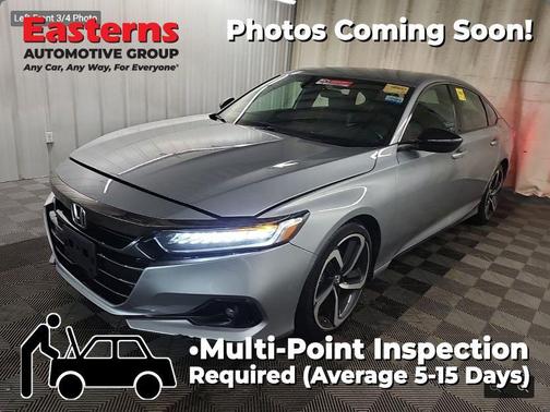 Lunar Silver Metallic 2021 Honda Accord Sport 1.5T