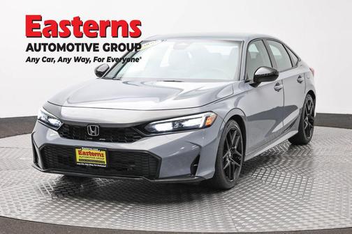 Gray 2025 Honda Civic Sport