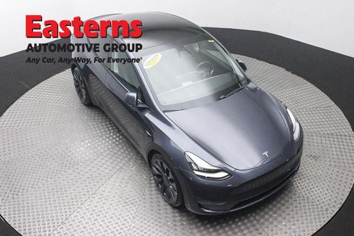 Gray 2020 Tesla Model Y Performance Dual Motor All-Wheel Drive