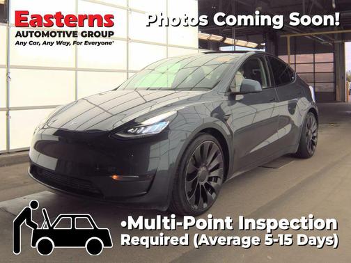 Gray 2020 Tesla Model Y Performance Dual Motor All-Wheel Drive