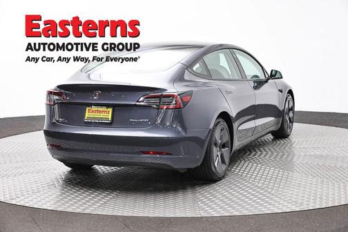 Gray 2021 Tesla Model 3 Long Range