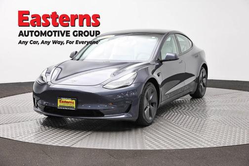 Gray 2021 Tesla Model 3 Long Range