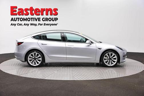 Silver 2018 Tesla Model 3 Long Range