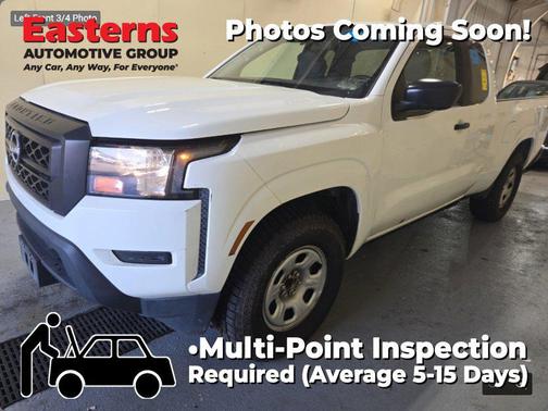 Glacier White 2022 Nissan Frontier S