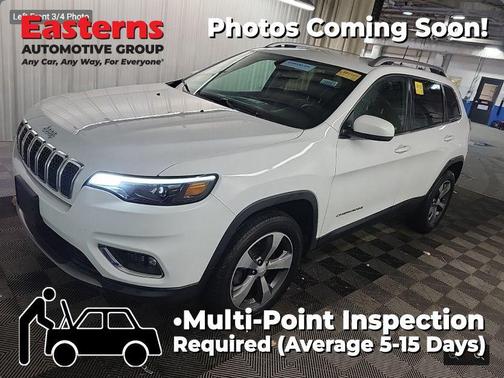 Bright White Clearcoat 2019 Jeep Cherokee Limited
