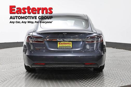 Titanium Metallic 2016 Tesla Model S 75D