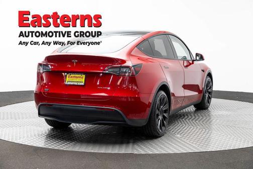 Red Multi-Coat 2021 Tesla Model Y Long Range Dual Motor All-Wheel Drive