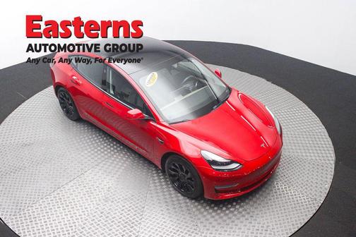 Red Multi-Coat 2021 Tesla Model Y Long Range Dual Motor All-Wheel Drive