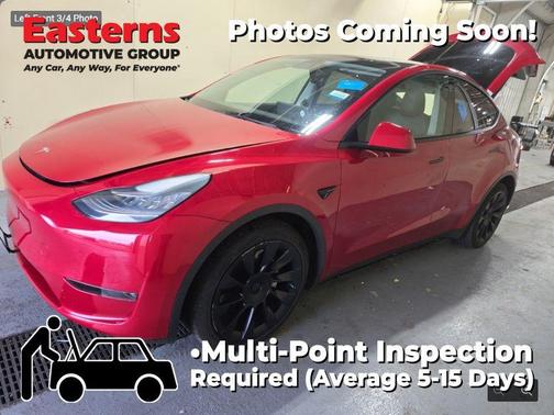 Red Multi-Coat 2021 Tesla Model Y Long Range Dual Motor All-Wheel Drive