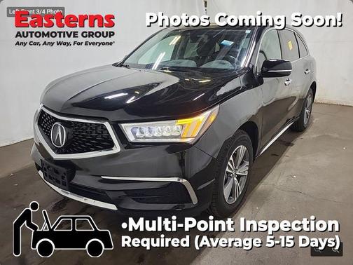 Majestic Black Pearl 2019 Acura MDX 3.5L