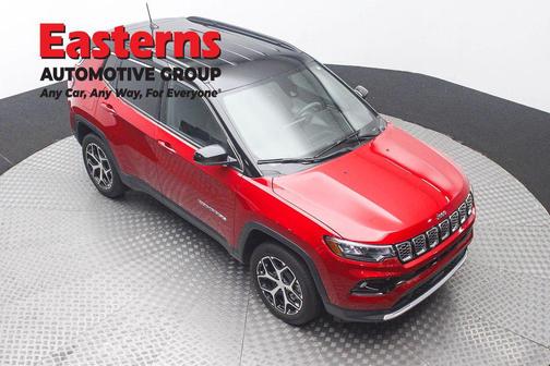 Red Hot Pearlcoat 2024 Jeep Compass Limited