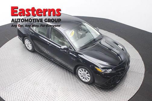 Midnight Black Metallic 2019 Toyota Camry LE