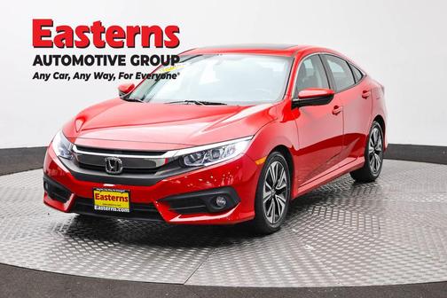 Red 2016 Honda Civic EX-L