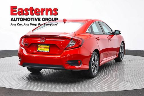 Red 2016 Honda Civic EX-L