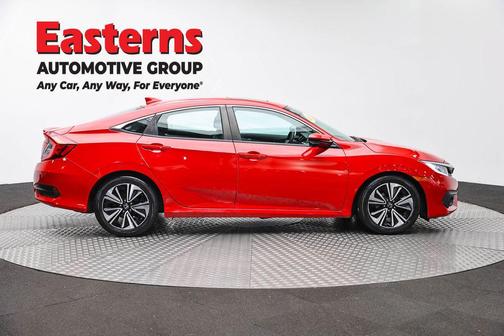 Red 2016 Honda Civic EX-L