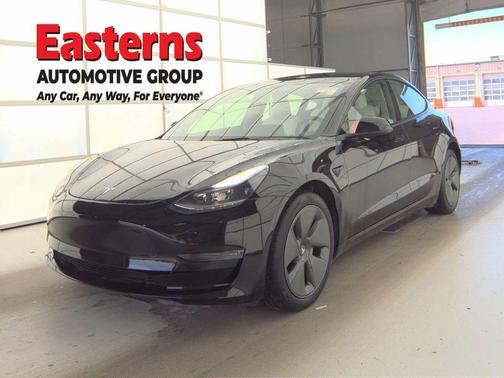 Solid Black 2023 Tesla Model 3 Standard Range
