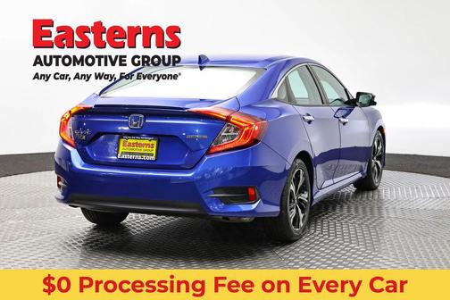 Blue 2017 Honda Civic Touring