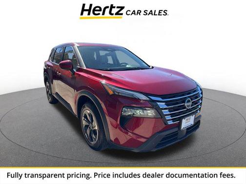 Scarlet Ember Tintcoat 2025 Nissan Rogue SV
