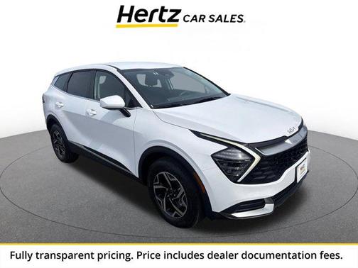 Glacial White Pearl 2025 Kia Sportage LX