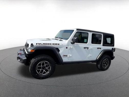 Bright White Clearcoat 2025 Jeep Wrangler Rubicon