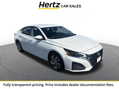Glacier White 2023 Nissan Altima S FWD