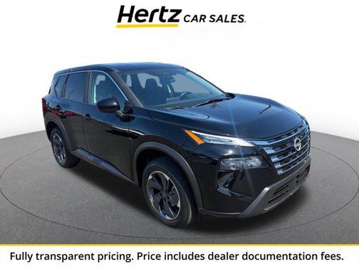 Super Black 2025 Nissan Rogue SV