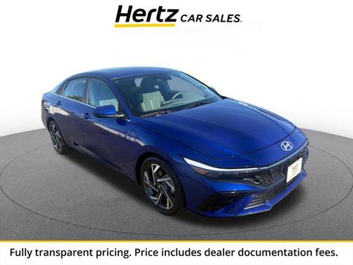 Intense Blue 2025 Hyundai ELANTRA SEL