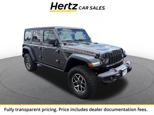 Granite Crystal Metallic Clearcoat 2025 Jeep Wrangler Rubicon