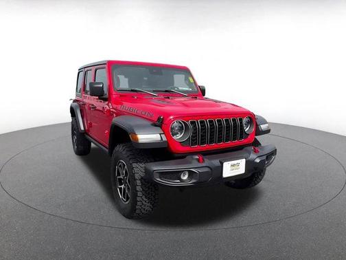Firecracker Red Clearcoat 2025 Jeep Wrangler Rubicon