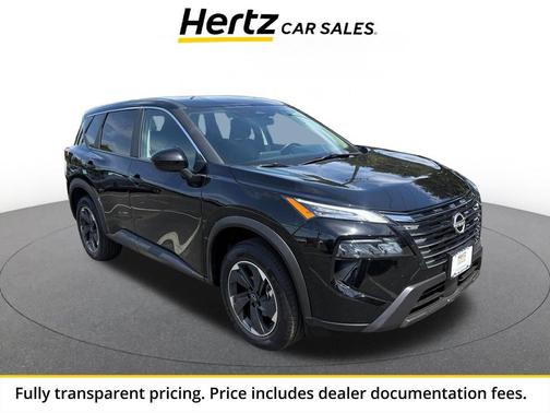 Super Black 2025 Nissan Rogue SV