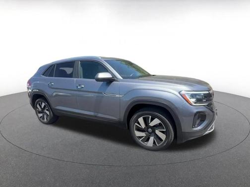 Gray 2025 Volkswagen Atlas Cross Sport 2.0T SE w/Technology