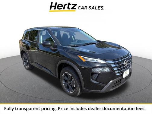 Super Black 2025 Nissan Rogue SV