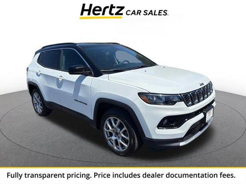 Bright White Clearcoat 2025 Jeep Compass Limited