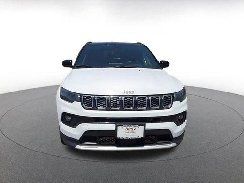 Bright White Clearcoat 2025 Jeep Compass Limited