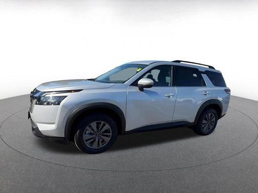 Brilliant Silver Metallic 2025 Nissan Pathfinder SV FWD