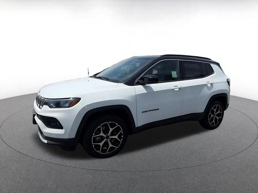 Bright White Clearcoat 2025 Jeep Compass Limited