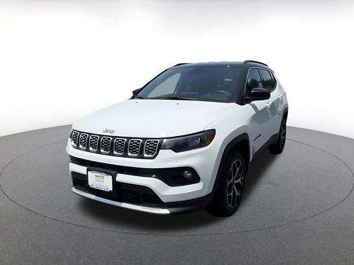 Bright White Clearcoat 2025 Jeep Compass Limited