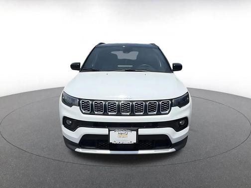 Bright White Clearcoat 2025 Jeep Compass Limited