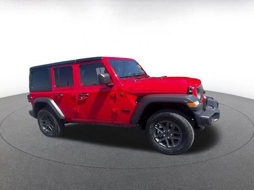 Firecracker Red Clearcoat 2025 Jeep Wrangler Sport S
