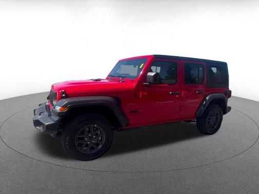 Firecracker Red Clearcoat 2025 Jeep Wrangler Sport S