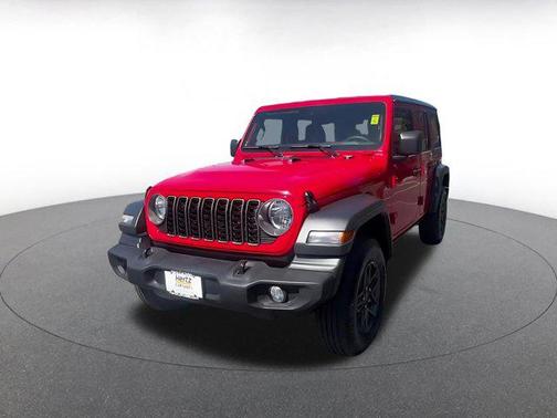 Firecracker Red Clearcoat 2025 Jeep Wrangler Sport S